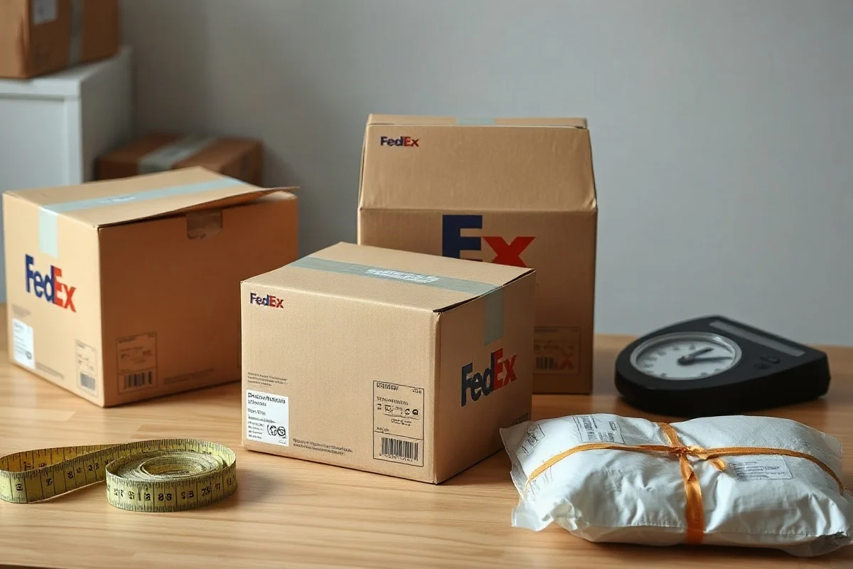 Common Shipping Box Sizes for FedEx Packages