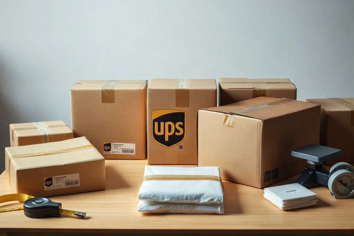 Common Box Sizes for UPS Packages