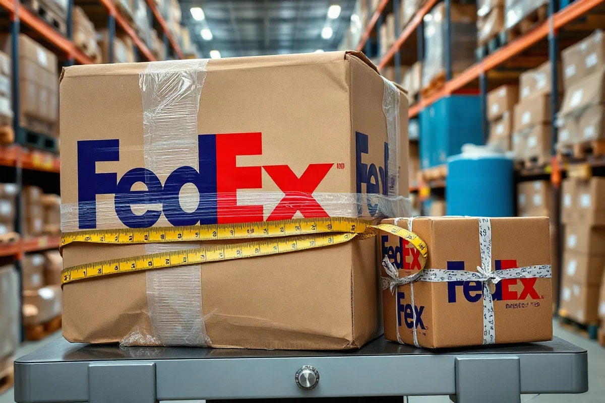 When Is a Box Too Big for FedEx?