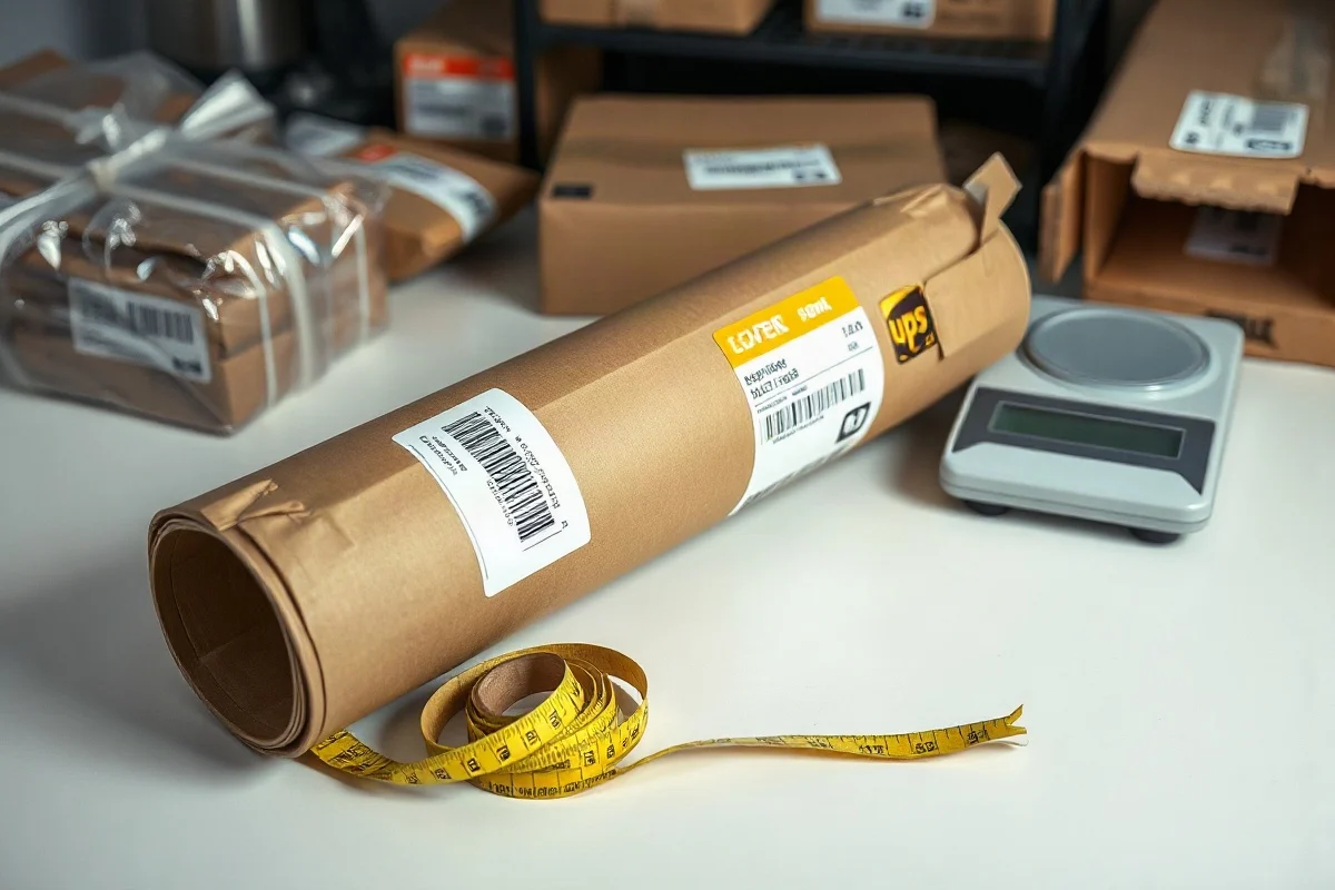 How to Ship a Mailing Tube With UPS