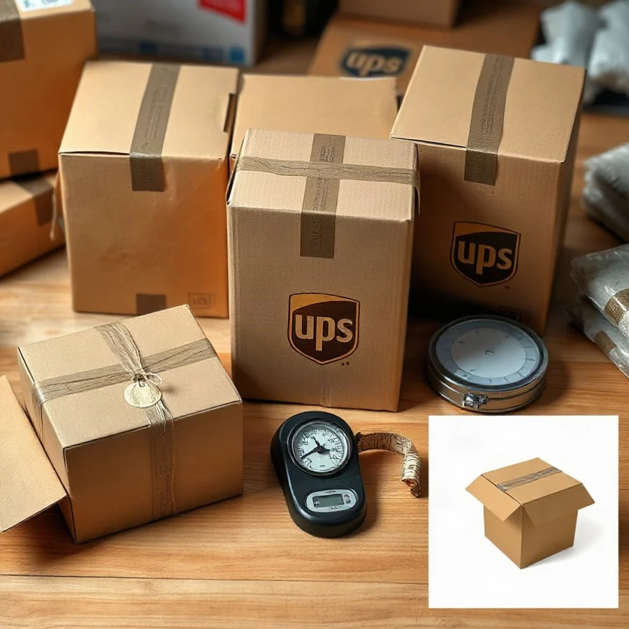 Common Box Sizes for UPS Packages