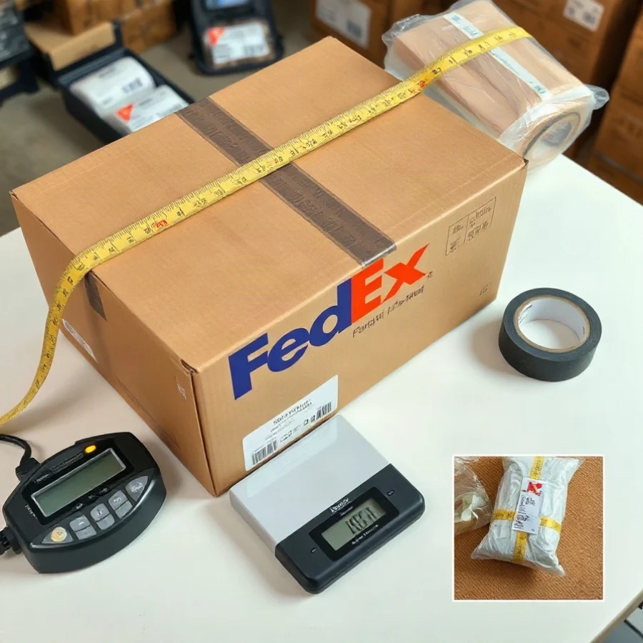 How to Measure a Package Before Shipping with FedEx
